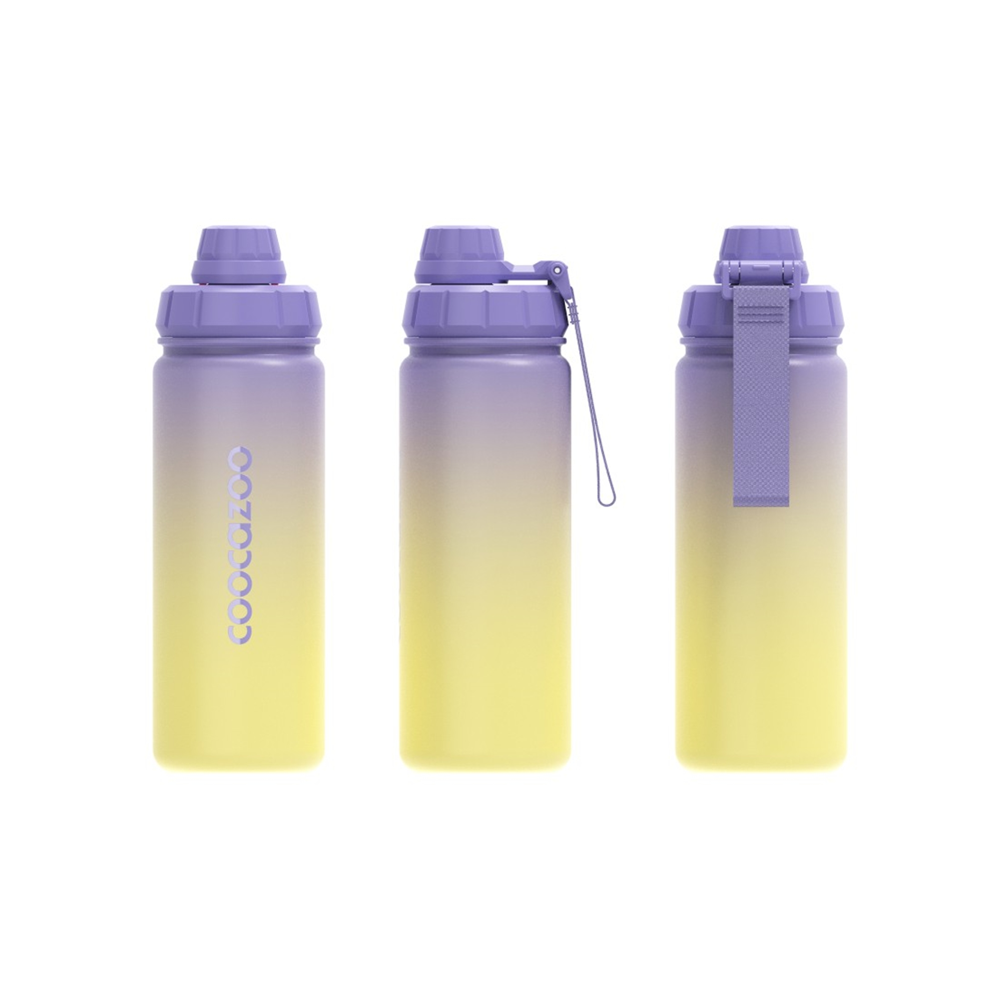 Trinkflasche Tritan in Gradient Yellow von COOCAZOO®