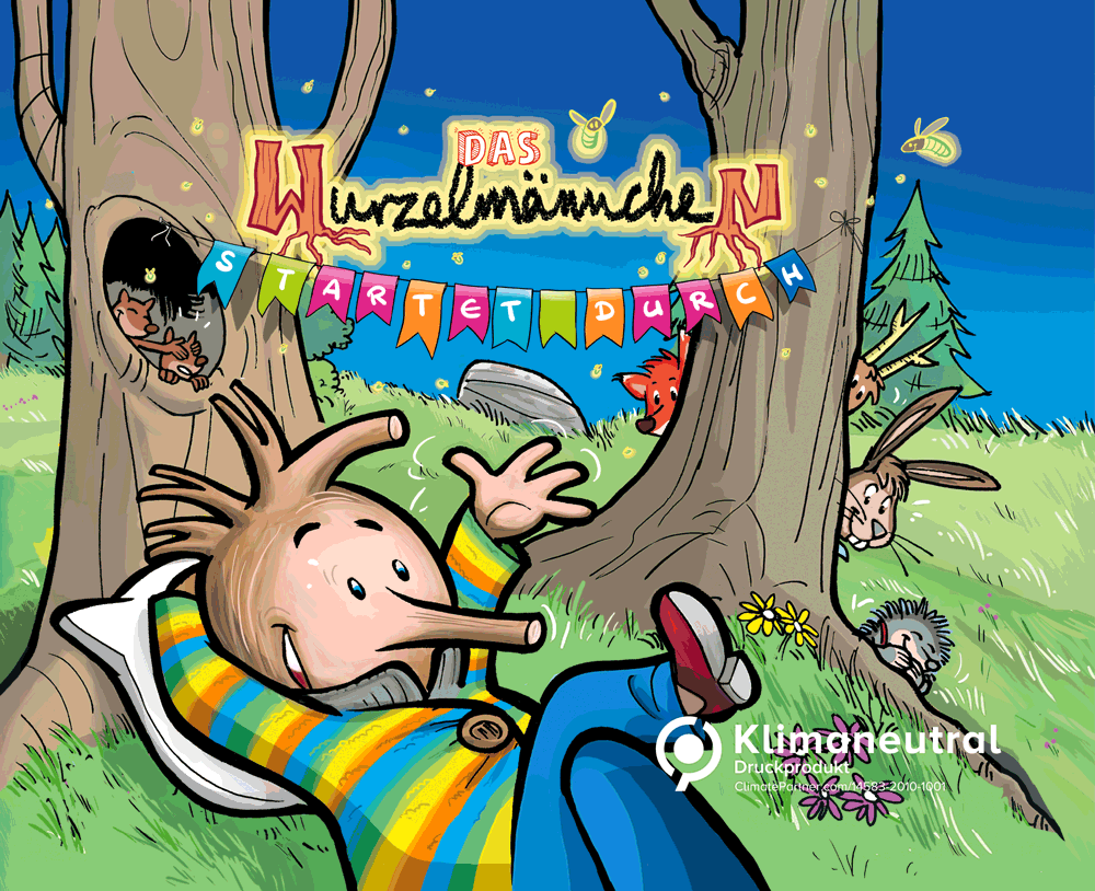 Das Wurzelmännchen startet durch _ twinprint Verlag