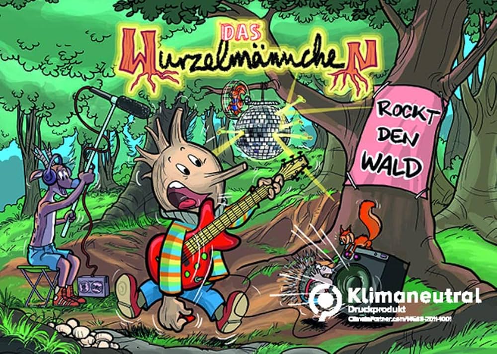 Das Wurzelmännchen rockt den Wald _ twinprint Verlag