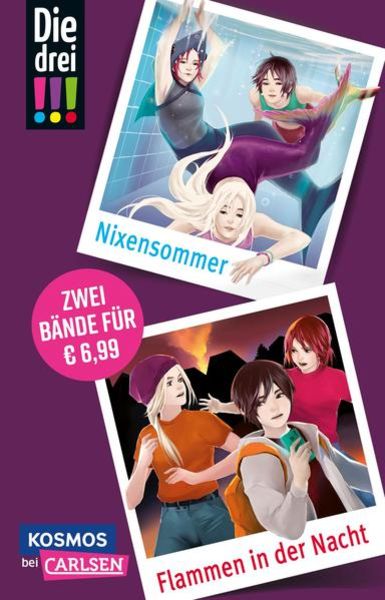 Die drei !!!: Doppelband – Enthält die Bände: Nixensommer / Flammen in der Nacht - KOSMOS bei CARLSEN