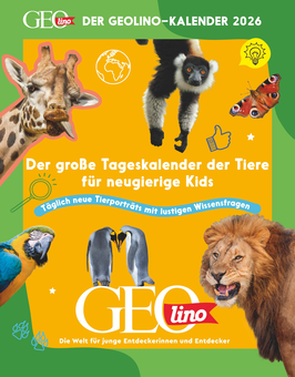 GEOlino Tieraufsteller 2026 (Kalender)