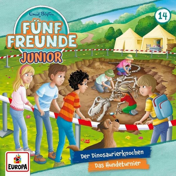 Fünf Freunde Junior Folge 14 - Der Dinosaurierknochen / Das Hundeturnier