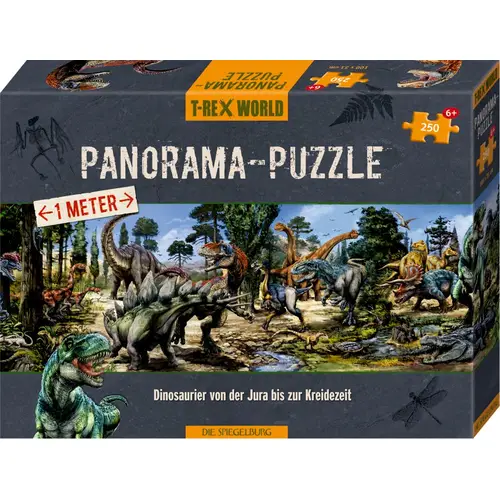 Panorama - Puzzle T-REX World - Die Spiegelburg - Coppenrath Verlag