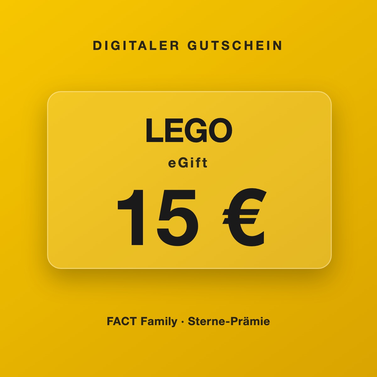 LEGO eGift 15 €